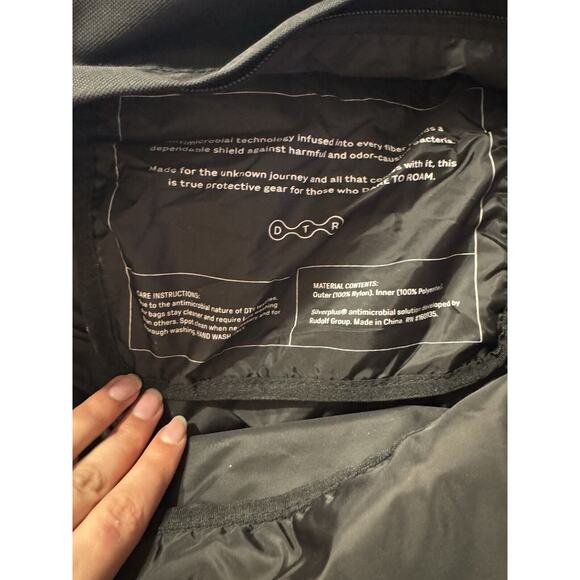 Dare to Roam Black Backpack School Business DTR Sport Bookbag - Picture 6 of 6